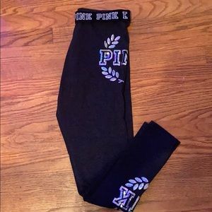 Gray leggings from pink